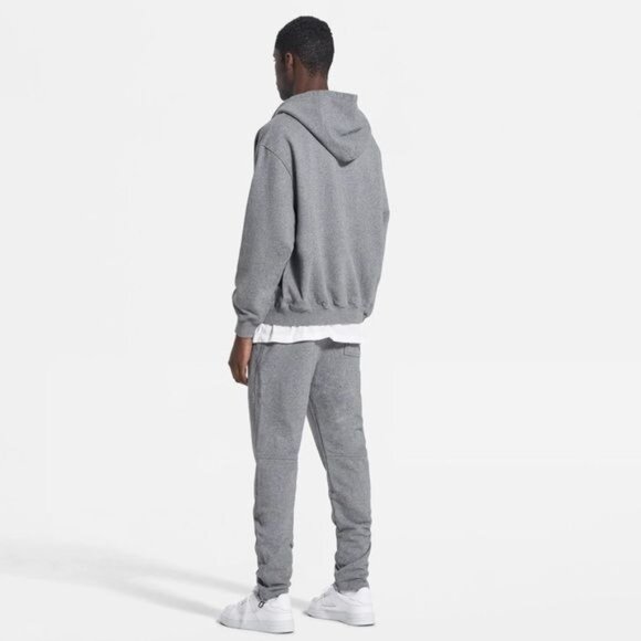 BLANKS Represent Sweatpant in Grey Melange - Picture 4 of 5